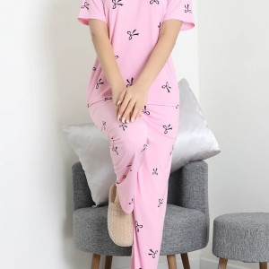 Milan Alt Üst Aynı Pijama Takımı Pembekurdele - 792.1287.