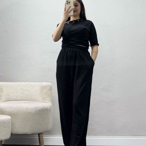 Kuş Gözü Modal Takım Siyah - 55156.701.