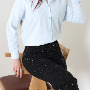 Oversize Poplin Gömlek Bebemavi - 44091.2118.