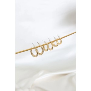 Üçlü Küpe Seti Gold - 32816.2063.