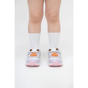 Işıklı Cırtlı Bebe Ayakkabı Beyazlila - 33178.264.