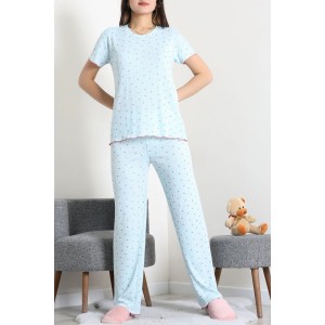 Side Alt Üst Aynı Pijama Takımı Bebemavi - 53683.1952.