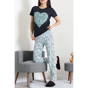 Süprem Pijama Takımı Lacivert - 53709.2123.