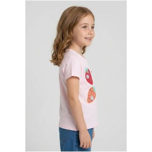 6-9 Yaş Kız Çocuk Tişört Pembe - 6260059.1576.