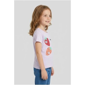 6-9 Yaş Kız Çocuk Tişört Lila - 6260059.1576.