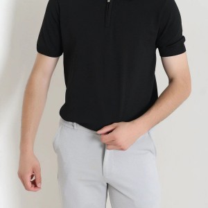 Polo Yaka Erkek Tişört Siyah - 10347.518.